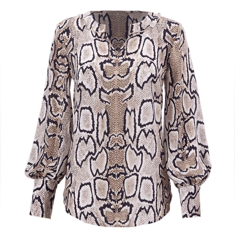 Cabi 3759 Serpentine Blouse Size Medium